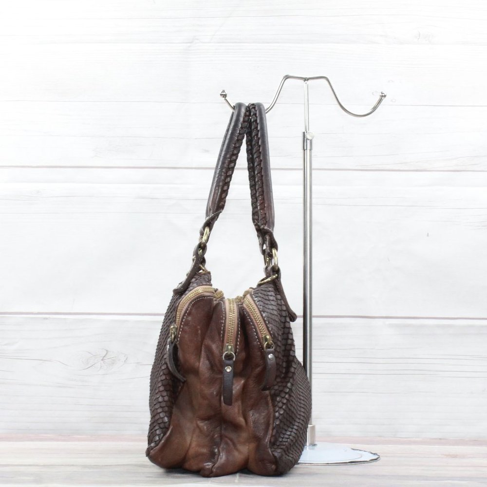 Elegant Brown Women's Handbag - Picture 3 of 9